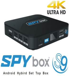 SpyBox S9 4K UHD ANDORİD UYDU ALICISI