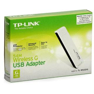 TP-LINK TL-WN321G 54Mbps KABLOSUZ USB ADAPTOR