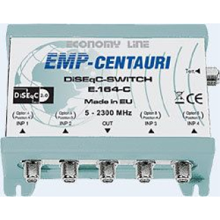 EMP 4 x 1 + RF DiSEqC Switch