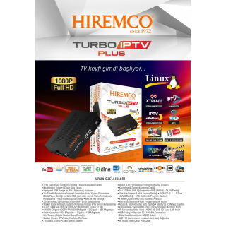 Hiremco Turbo IPTV Plus Uydu Alıcısı