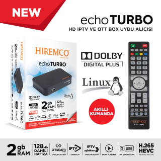 Hiremco Echo Turbo Plus HD Uydu Alıcısı