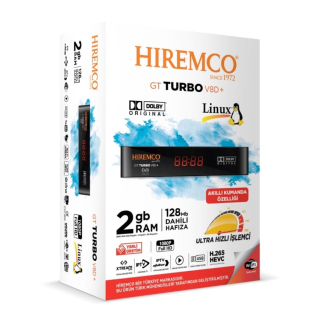 Hiremco GT Turbo V8D+ Plus Full HD Uydu Alıcısı