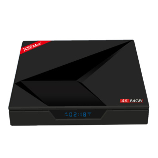 X88 MAX+ 4K UHD 3D ANDROID TV BOX ( 64 GB ROM )