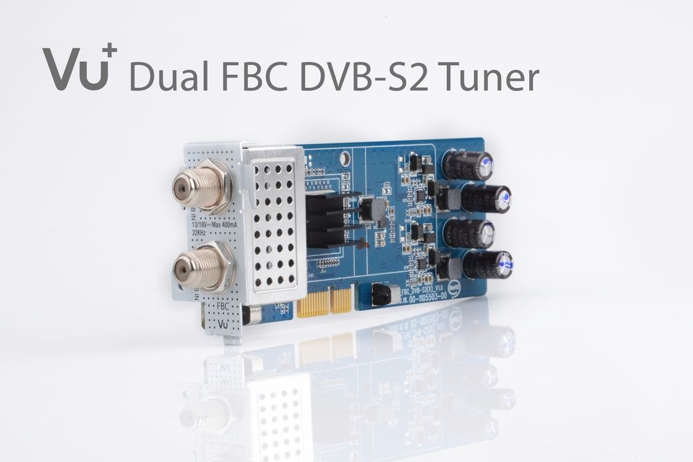 dvb-s2/s2x FBC Twin sintonizzatore ONU 4k/Duo 4k/ultimo 4k 8 VU demodulazione 